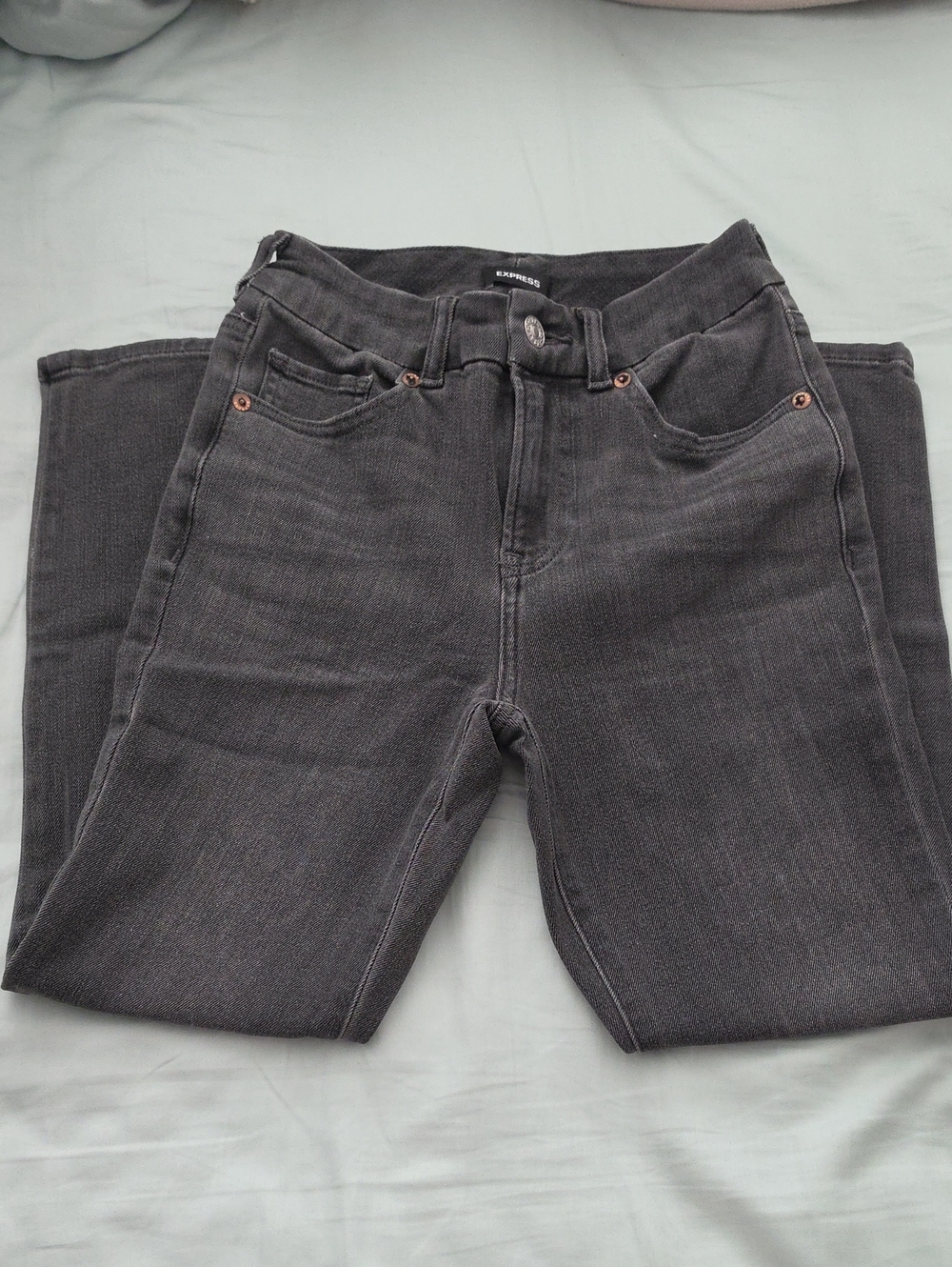 Women’s Dark Gray Stretch Jeans - Express